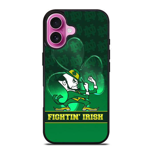 NOTRE DAME FIGHTING IRISH FOOTBALL iPhone 16 Plus Case Cover