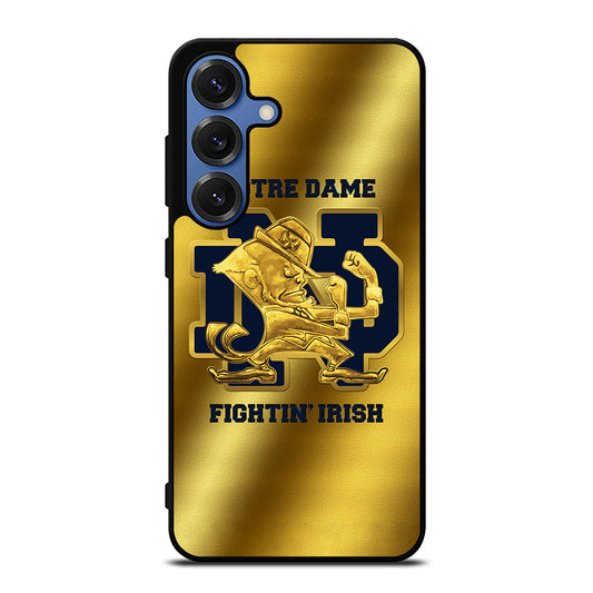NOTRE DAME FIGHTING IRISH GOLD LOGO Samsung Galaxy S25 Case Cover
