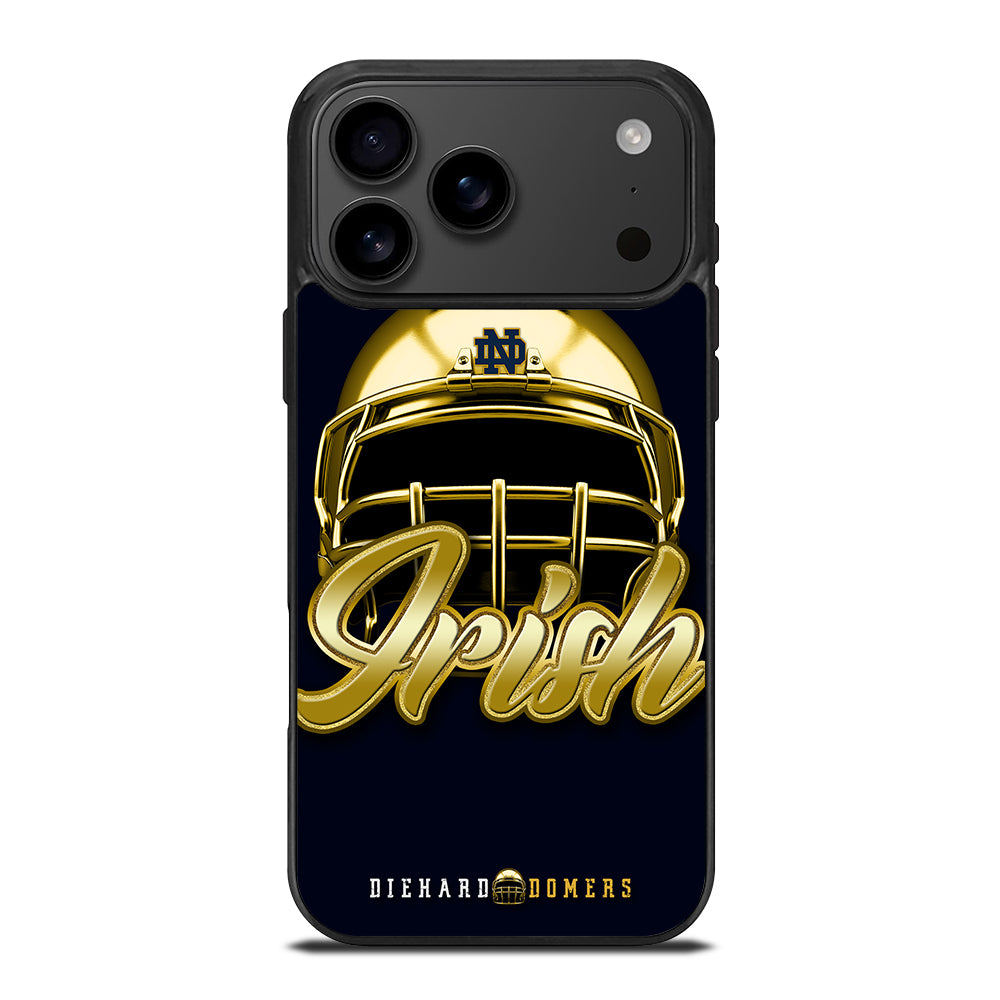 NOTRE DAME FIGHTING IRISH HELMET iPhone 17 Pro Max Case Cover