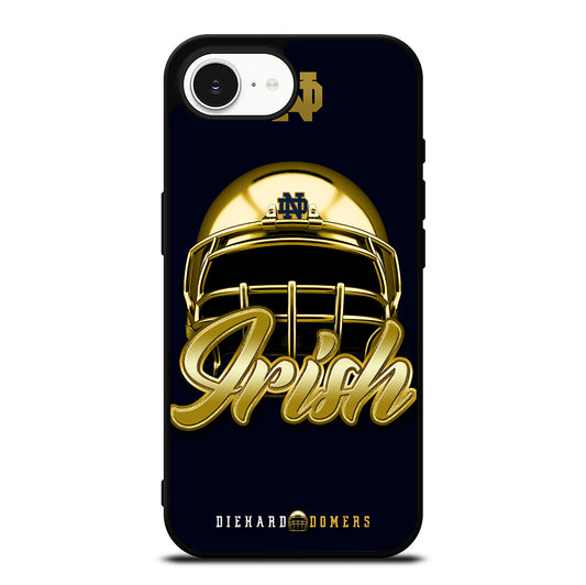 NOTRE DAME FIGHTING IRISH HELMET iPhone 16e Case Cover