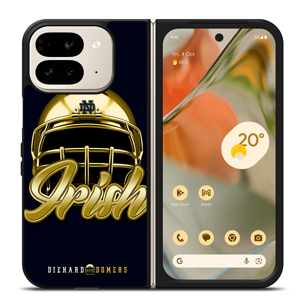 NOTRE DAME FIGHTING IRISH HELMET Google Pixel 9 Pro Fold Case Cover