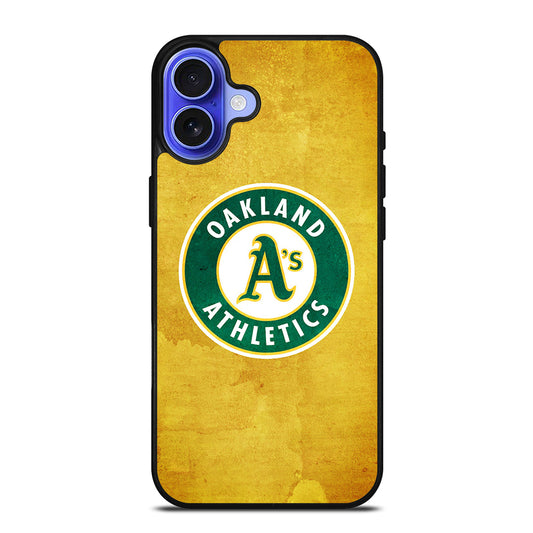 OAKLAND ATHLETICS LOGO MLB 1 iPhone 16 Case Cover