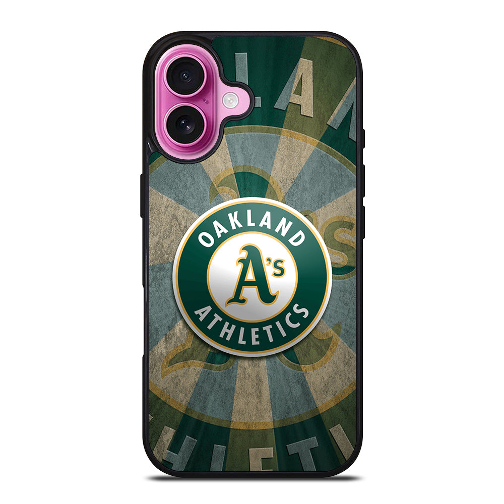 OAKLAND ATHLETICS LOGO MLB 3 iPhone 16 Plus Case Cover
