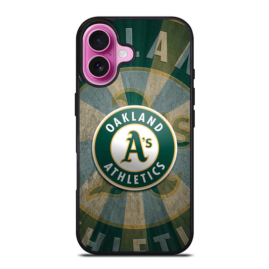 OAKLAND ATHLETICS LOGO MLB 3 iPhone 16 Plus Case Cover