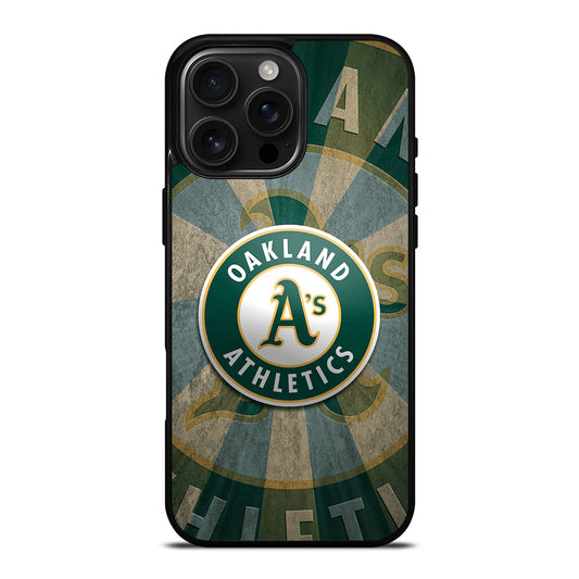 OAKLAND ATHLETICS LOGO MLB 3 iPhone 16 Pro Max Case Cover