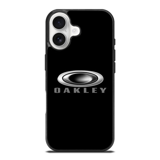 OAKLEY BLACK LOGO iPhone 17 Case Cover