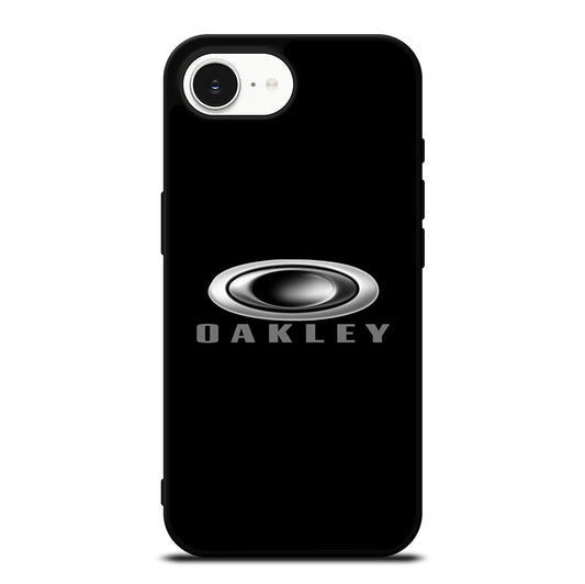 OAKLEY BLACK LOGO iPhone 16e Case Cover