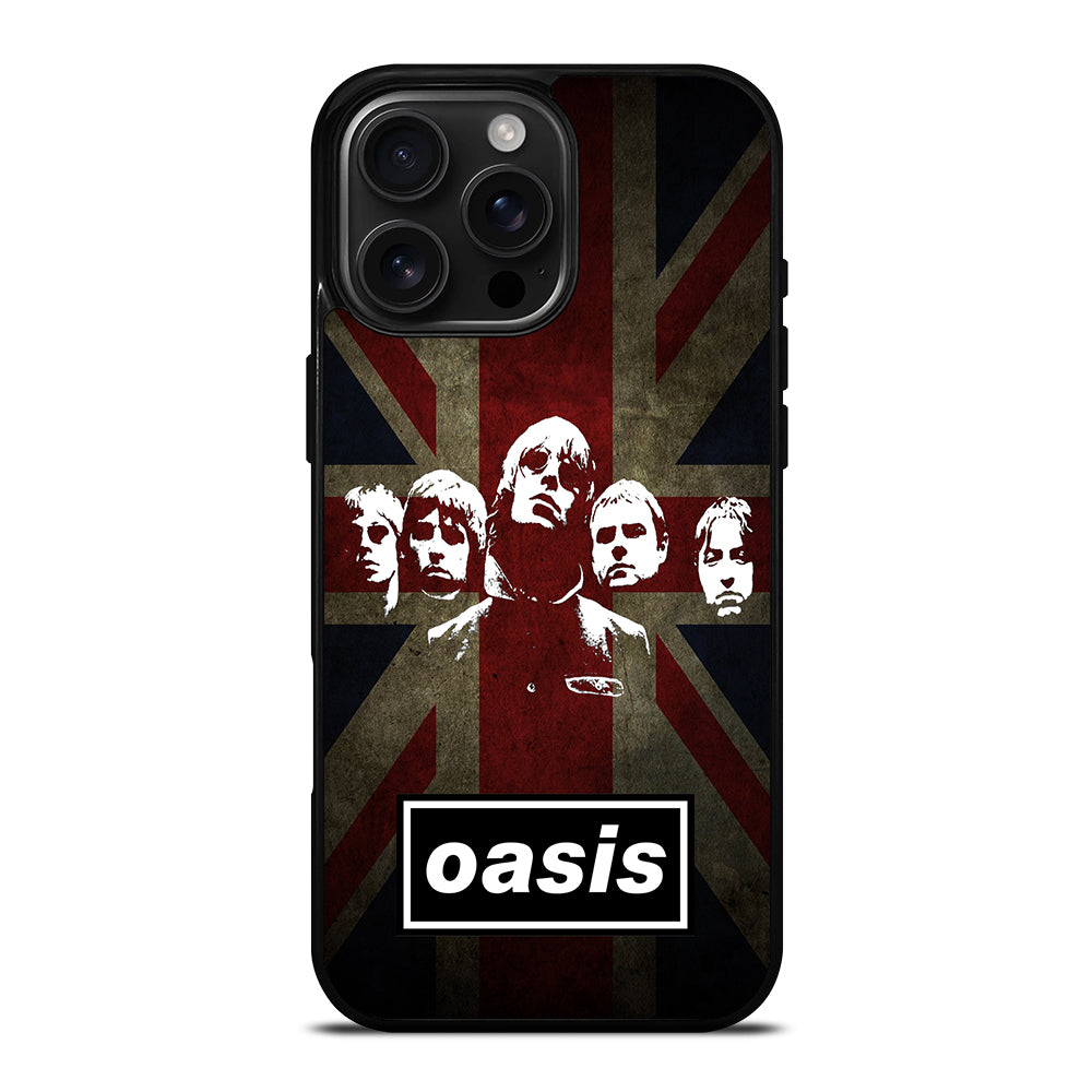 OASIS ROCK BAND iPhone 16 Pro Max Case Cover
