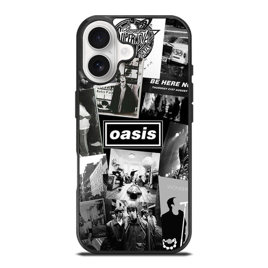 OASIS ROCK BAND COLLAGE iPhone 17 Case Cover
