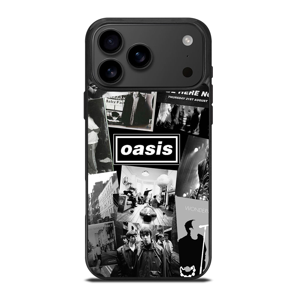 OASIS ROCK BAND COLLAGE iPhone 17 Pro Max Case Cover