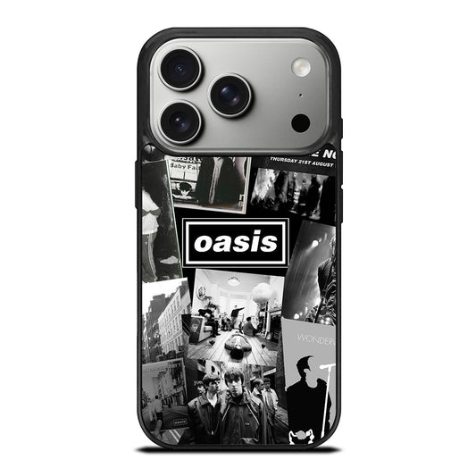 OASIS ROCK BAND COLLAGE iPhone 17 Pro Case Cover