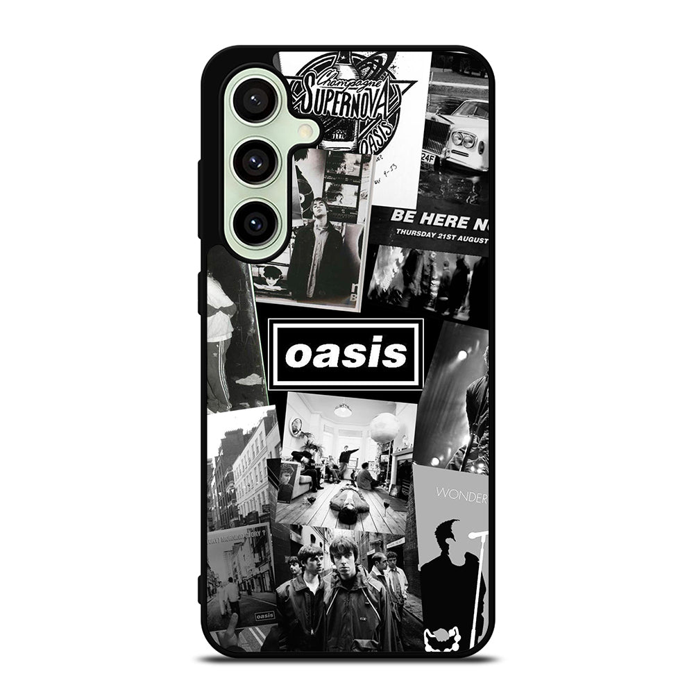 OASIS ROCK BAND COLLAGE Samsung Galaxy S24 FE Case Cover