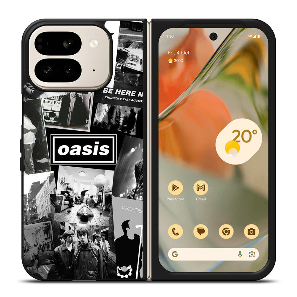 OASIS ROCK BAND COLLAGE Google Pixel 9 Pro Fold Case Cover