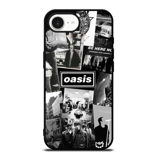 OASIS ROCK BAND COLLAGE iPhone 16e Case Cover