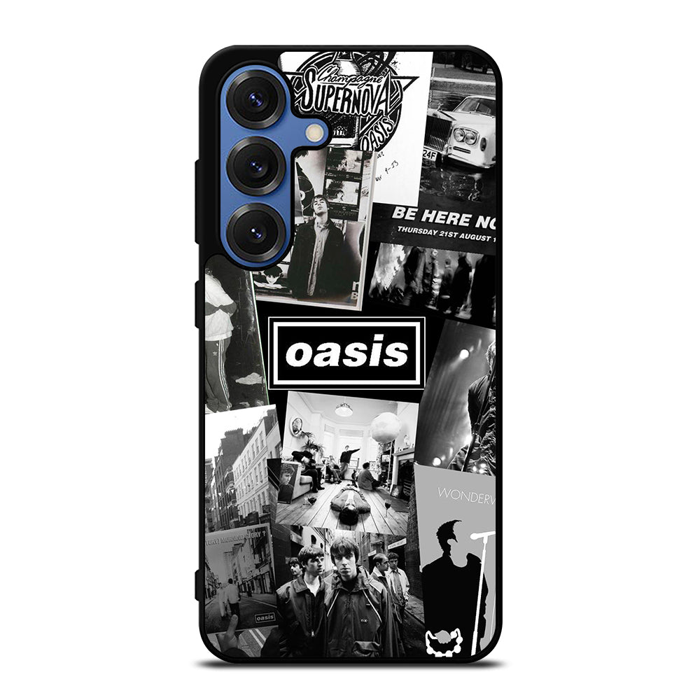 OASIS ROCK BAND COLLAGE Samsung Galaxy S25 Case Cover