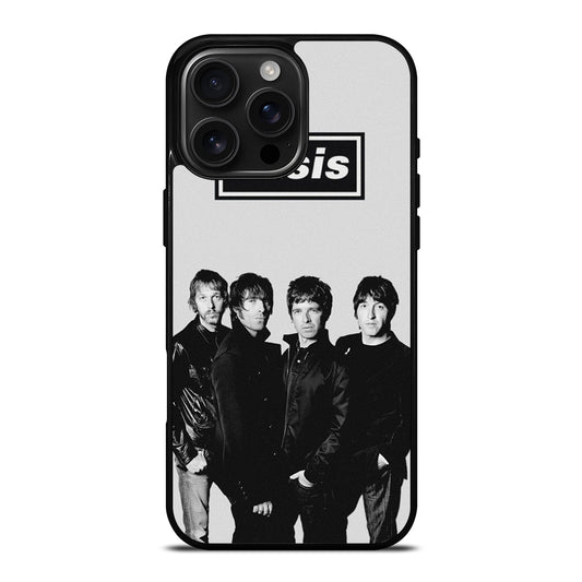 OASIS ROCK BAND MUSIC iPhone 16 Pro Max Case Cover