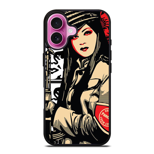 OBEY GIRL iPhone 16 Plus Case Cover