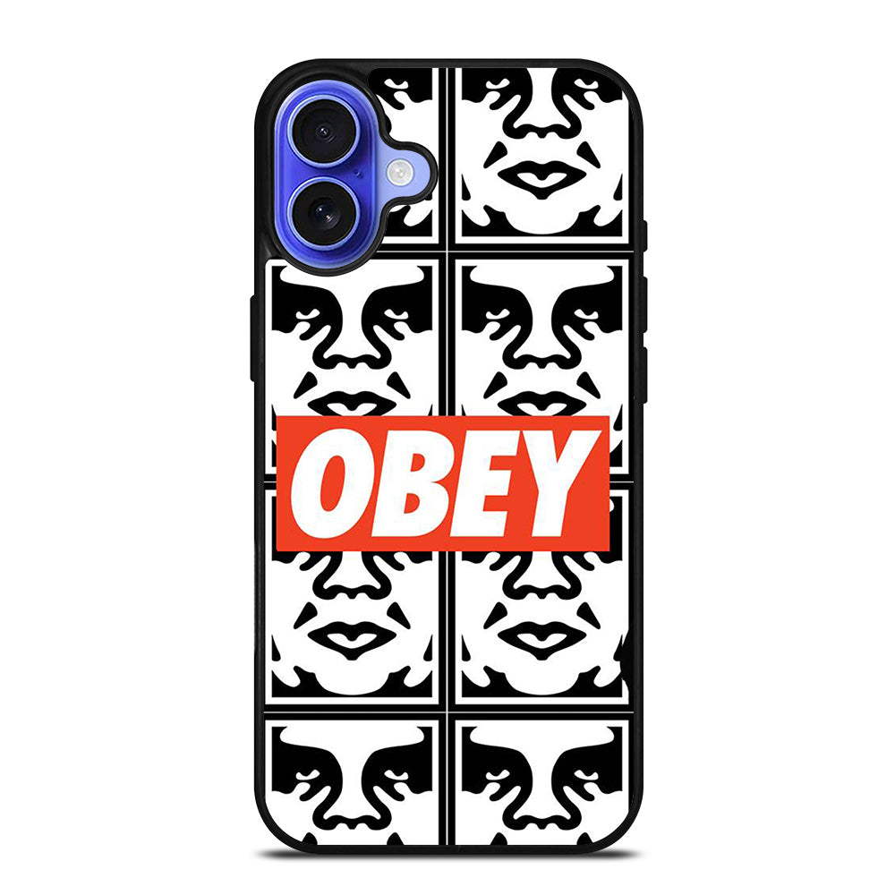 OBEY LOGO iPhone 16 Case Cover