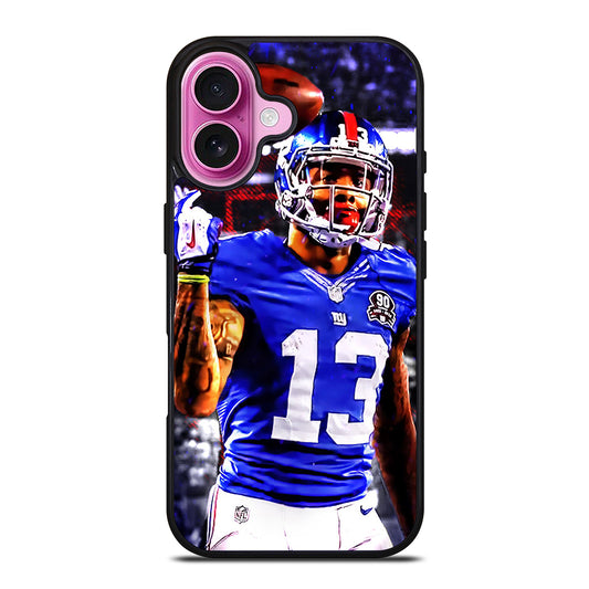 ODELL BECKHAM JR FOOTBALL iPhone 16 Plus Case Cover