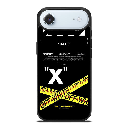 OFF WHITE CROSS iPhone Air Case Cover