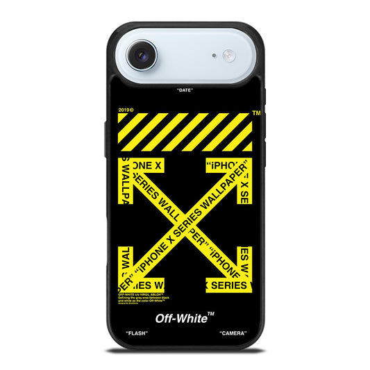 OFF WHITE YELLOW CROSS iPhone Air Case Cover
