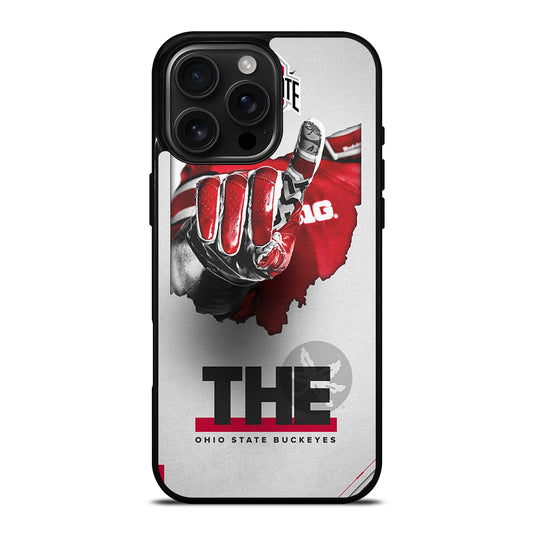 OHIO STATE BUCKEYES FOOTBALL iPhone 16 Pro Max Case Cover