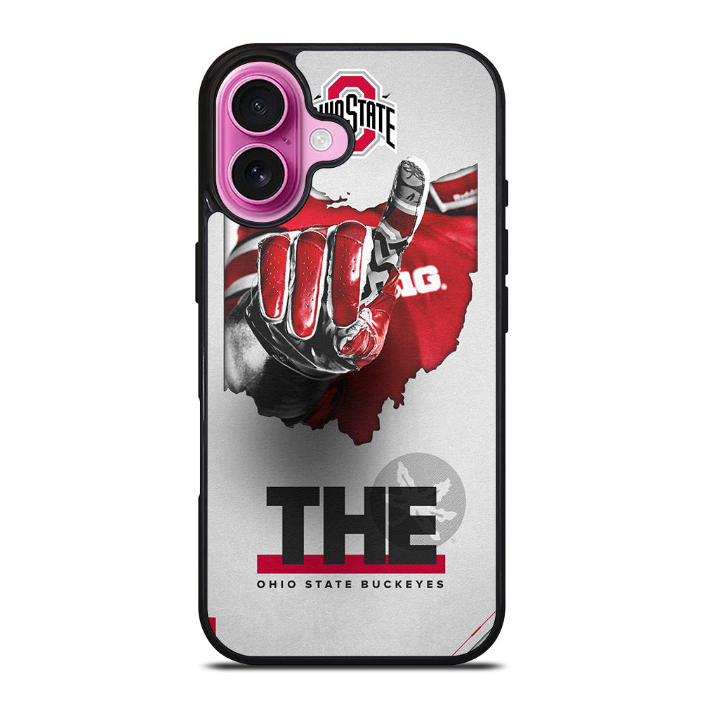 OHIO STATE BUCKEYES FOOTBALL iPhone 16 Plus Case Cover