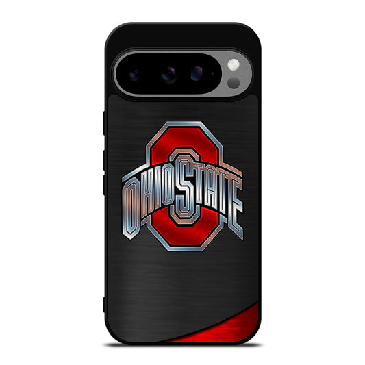 OHIO STATE BUCKEYES METAL LOGO Google Pixel 9 Pro XL Case Cover