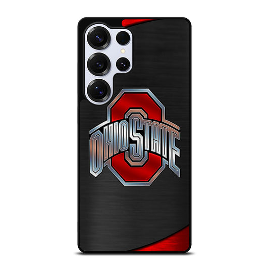 OHIO STATE BUCKEYES METAL LOGO Samsung Galaxy S25 Ultra Case Cover