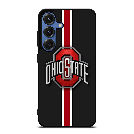 OHIO STATE BUCKEYES STRIPE LOGO Samsung Galaxy S26 Case Cover