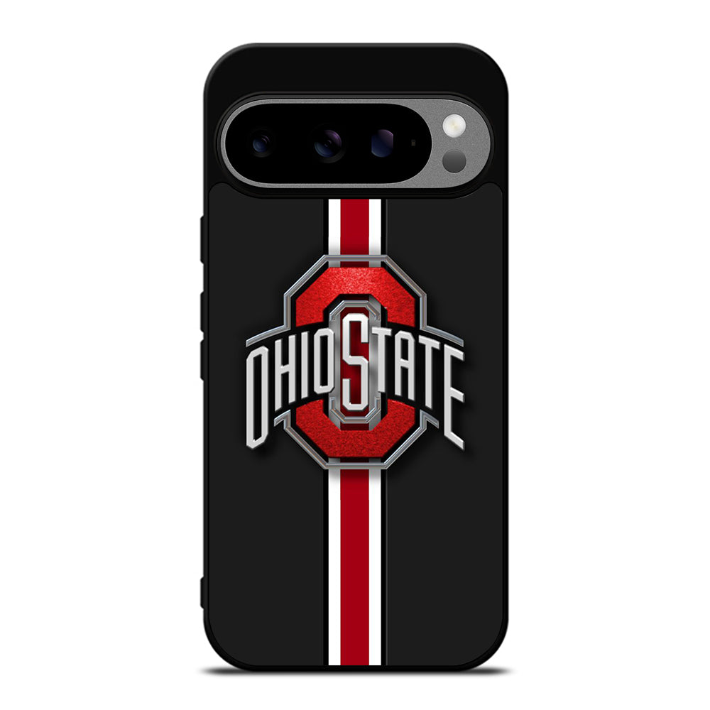 OHIO STATE BUCKEYES STRIPE LOGO Google Pixel 9 Pro XL Case Cover