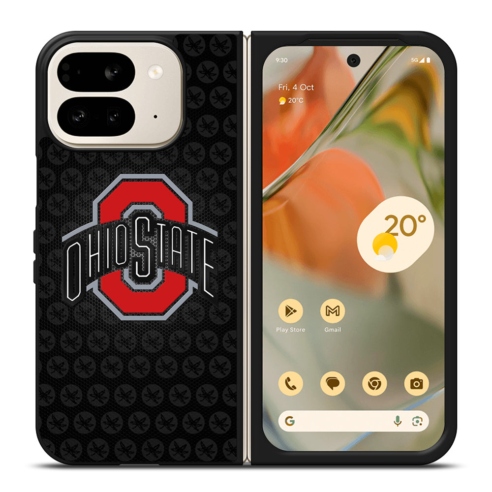 OHIO STATE MARIJUANA LOGO Google Pixel 9 Pro Fold Case Cover