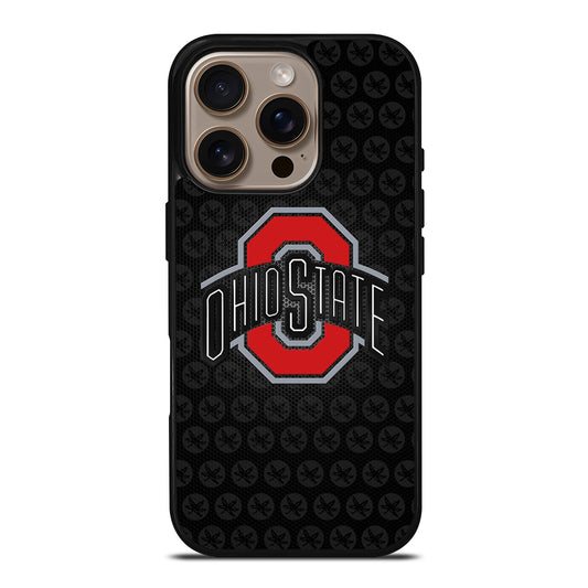 OHIO STATE MARIJUANA LOGO iPhone 16 Pro Case Cover