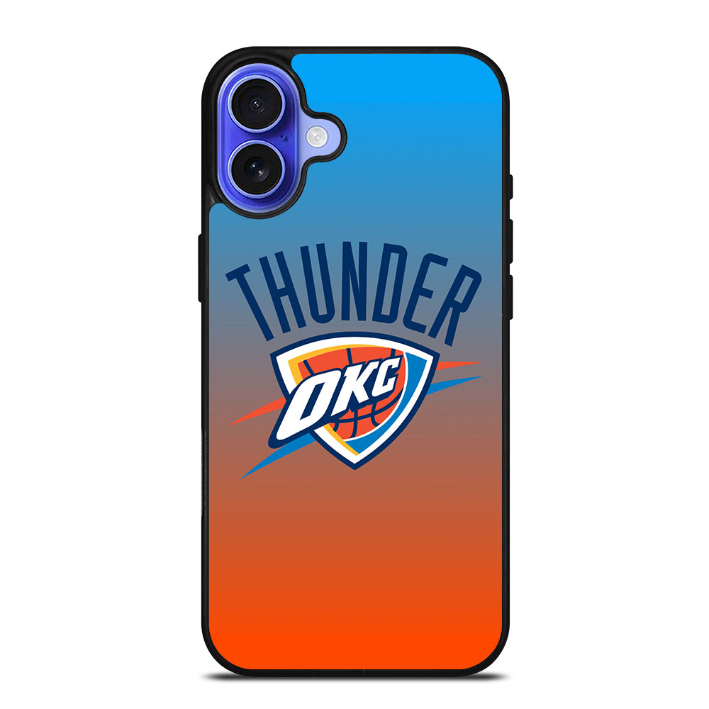 OKLAHOMA CITY THUNDER LOGO 1 iPhone 16 Case Cover