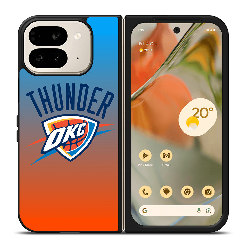 OKLAHOMA CITY THUNDER LOGO 1 Google Pixel 9 Pro Fold Case Cover