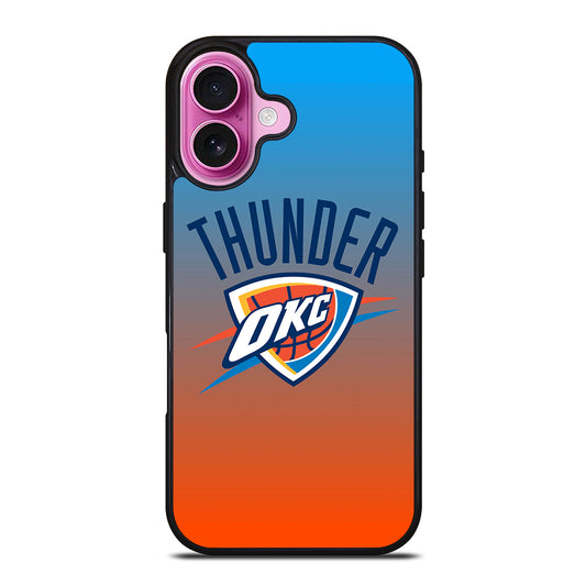 OKLAHOMA CITY THUNDER LOGO 1 iPhone 16 Plus Case Cover