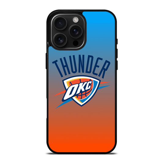 OKLAHOMA CITY THUNDER LOGO 1 iPhone 16 Pro Max Case Cover