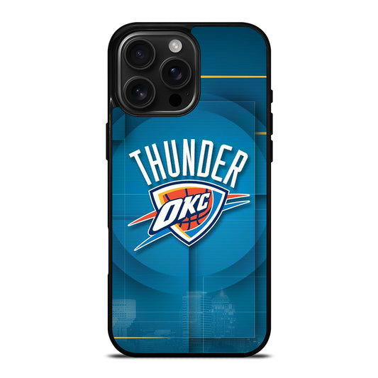 OKLAHOMA CITY THUNDER LOGO 2 iPhone 16 Pro Max Case Cover