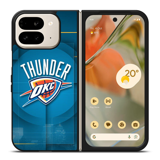 OKLAHOMA CITY THUNDER LOGO 2 Google Pixel 9 Pro Fold Case Cover