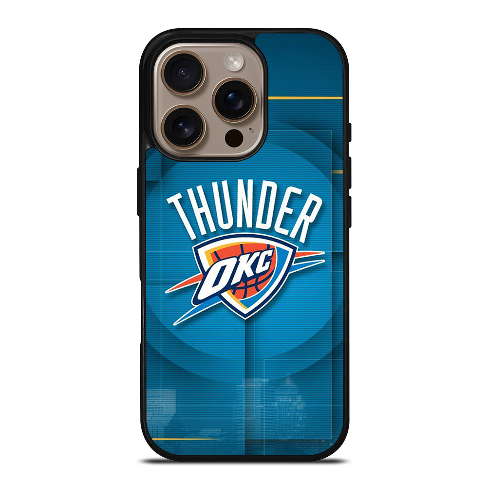 OKLAHOMA CITY THUNDER LOGO 2 iPhone 16 Pro Case Cover