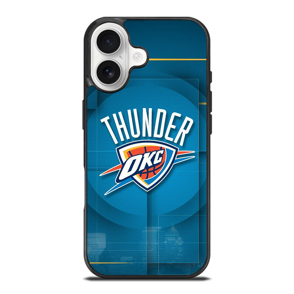 OKLAHOMA CITY THUNDER LOGO 2 iPhone 17 Case Cover