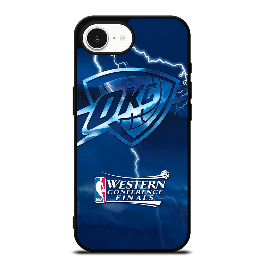 OKLAHOMA CITY THUNDER LOGO 3 iPhone 16e Case Cover