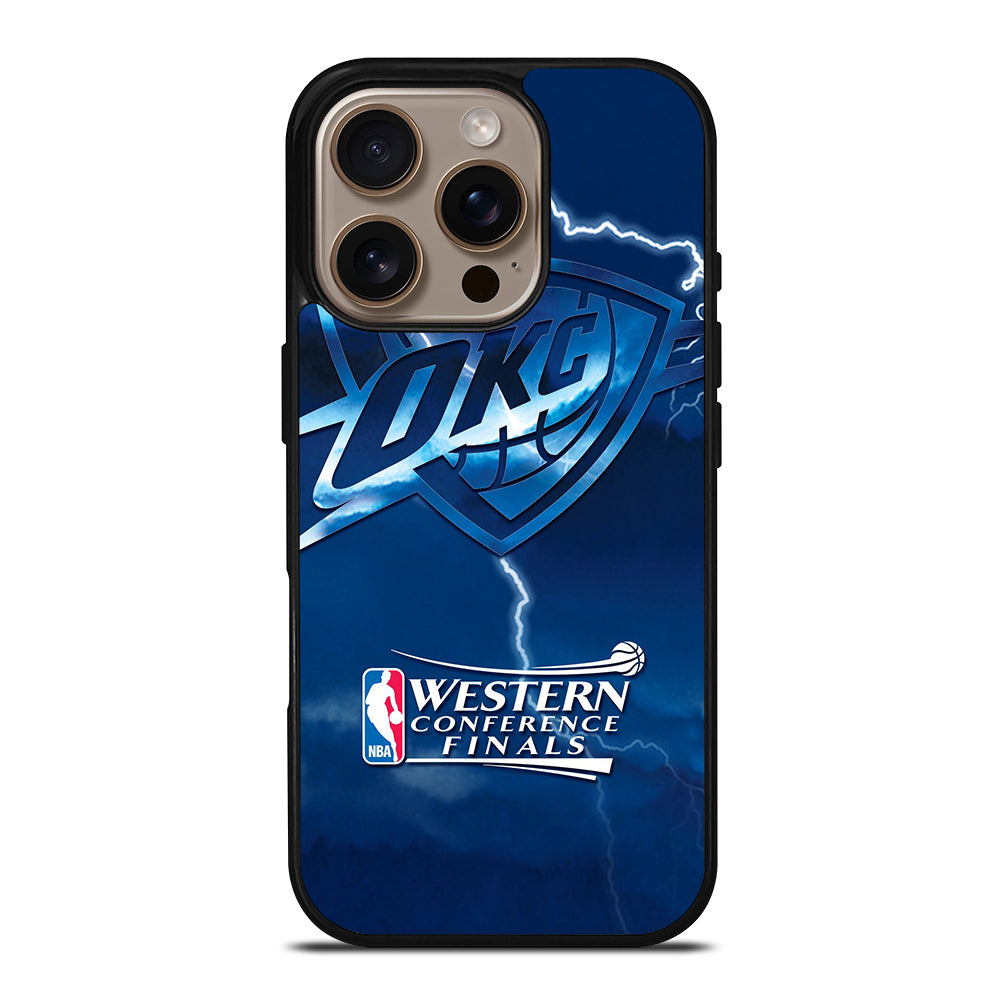 OKLAHOMA CITY THUNDER LOGO 3 iPhone 16 Pro Case Cover