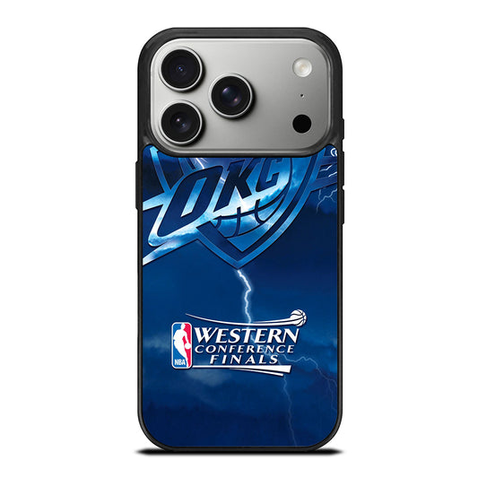 OKLAHOMA CITY THUNDER LOGO 3 iPhone 17 Pro Case Cover