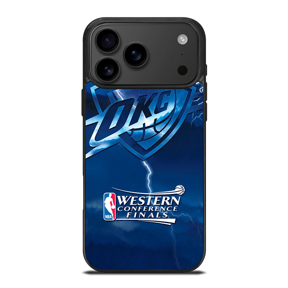 OKLAHOMA CITY THUNDER LOGO 3 iPhone 17 Pro Max Case Cover