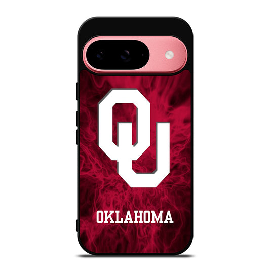 OKLAHOMA SOONERS FOOTBALL TEAM LOGO Google Pixel 9 Case Cover