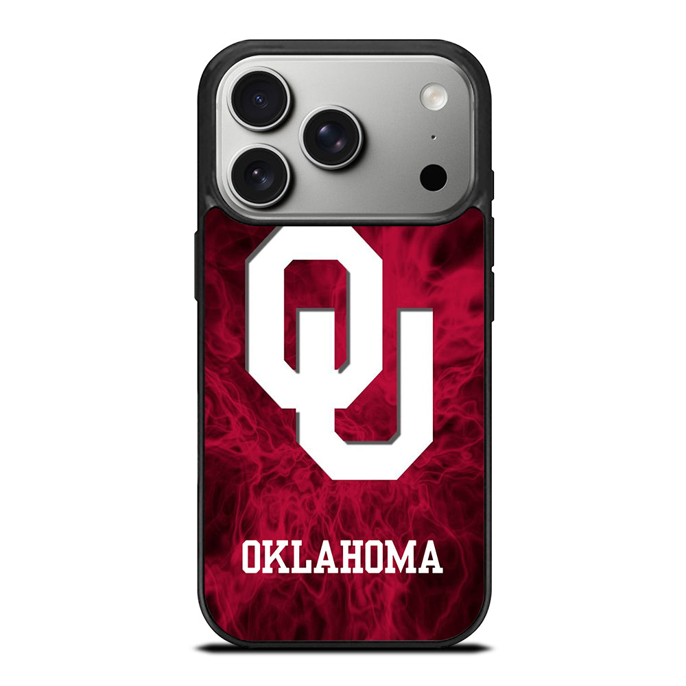 OKLAHOMA SOONERS FOOTBALL TEAM LOGO iPhone 17 Pro Case Cover