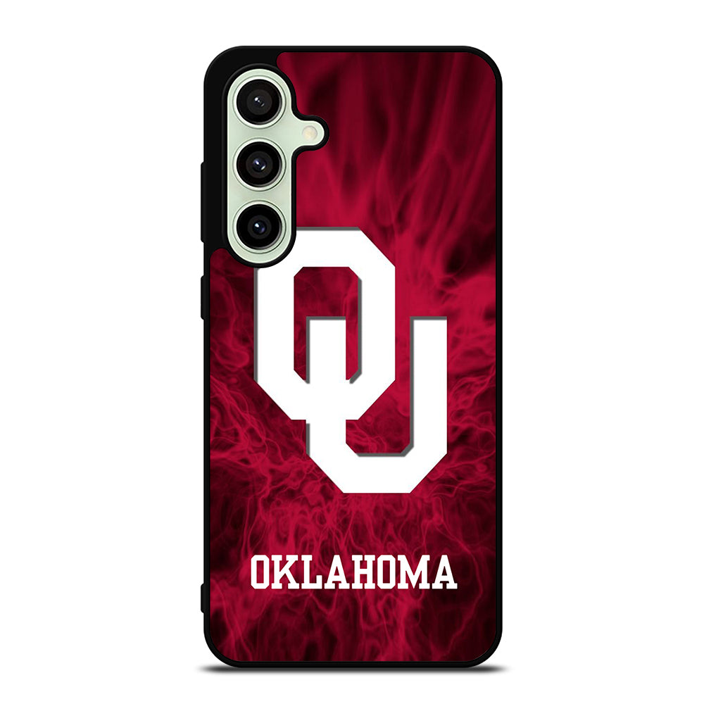 OKLAHOMA SOONERS FOOTBALL TEAM LOGO Samsung Galaxy S24 FE Case Cover