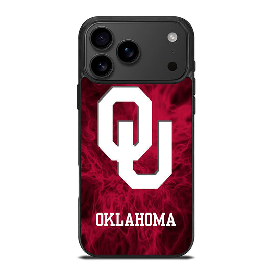 OKLAHOMA SOONERS FOOTBALL TEAM LOGO iPhone 17 Pro Max Case Cover