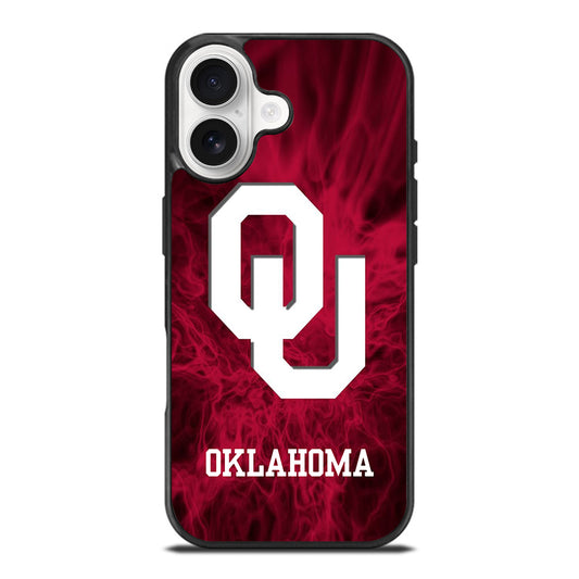 OKLAHOMA SOONERS FOOTBALL TEAM LOGO iPhone 17 Case Cover